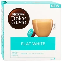 Nescafé 30.00306 Kávékapszula  dolce gusto flat white 16 kapszula/doboz kép