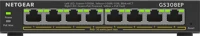 Netgear GS308EP 8-port gigabit ethernet poe+ plus switch kép