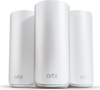 Netgear RBE873-100EUS 3-set orbi 870 wifi 7 mesh tri-band white  21 gbit/s kép