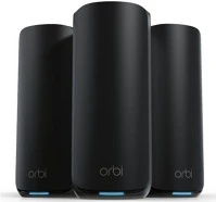 Netgear RBE873B-100EUS 3-set orbi 870 wifi 7 mesh tri-band black  21 gbit/s kép