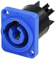 Neutrik NTR-NAC3MPA Csatlakozó hangfal aljzat kék kép