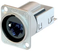 Neutrik NTR-NE8FDY-C6 Készülékaljzat rj 45 nikkel kép