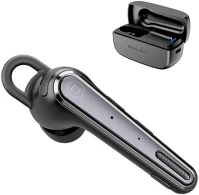 New bee M52 Bluetooth fülhallgató, v5.1, töltőtok, mikrofon, funkció gomb, led-es kép