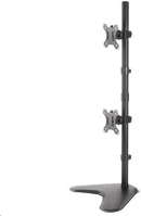 Newstar FPMA-D550DDVBLACK Duál asztali monitortartó állvány 10-32