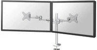 Newstar FPMA-D935DG 2 részes monitor asztali tartó 25,4 cm (10) - 68,6 cm (27) ezüst kép