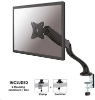 Newstar NM-D500BLACK Asztali monitortartó 10-30