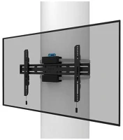 Newstar WL30S-910BL16 Tv tartó oszlop 101,6 cm (40) - 190,5 cm (75) forgatható kép