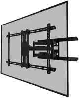 Newstar WL40S-850BL18 tv fali tartó billenthető, dönthető 109,2 cm (43) - 215,9 cm (85) kép