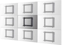 Newstar WL95-800BL1 Tv fali tartó kihúzható 106,7 cm (42) - 177,8 cm (70) kihúzható kép