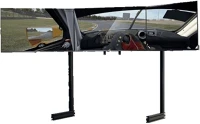 Next level racing NLR-E036 Elite free standing triple monitor stand - black edition kép