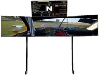 Next level racing NLR-E037 Elite quad monitor stand - black edition kép
