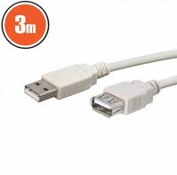 Nexus 20167 Usb hosszabbító a aljzat - a dugó 3,0 m () kép