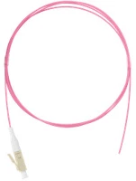 Nikomax LC, MM 50/125, OM4, LSZH Optikai pigtail lc, mm 50/125, om4, lszh köpeny, 1m, magenta 2 db kép