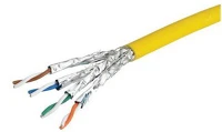Nikomax NKL 4375C-YL NIKOMAX Falikábel S/FTP, CAT7a, 4 érpár, 23 AWG, LSZH, 500m, sárga kép