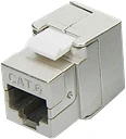 Nikomax NMC-KJSD2-ET-MT NIKOMAX Keystone betét STP, Cat.5e, RJ45/8P8C, T568A/B, 180 Degrees, Toolles, Shielded, Metallic kép