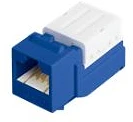 Nikomax NMC-KJUE2-FT-BL Keystone betét utp, cat6 ft/110/ krone szerszámmal szerelhető, kék szín kép
