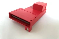 Nikomax NMC-MCU-LS2-MA Led panel - master modul rj45-ös aljzattal ,piros kép