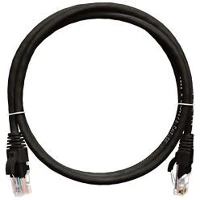 Nikomax NMC-PC4UD55B-005-C-BK Cat5e u-utp patch cable 0,5m black kép