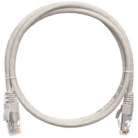 Nikomax NMC-PC4UD55B-010-C-GY Cat5e u-utp patch cable 1m grey kép