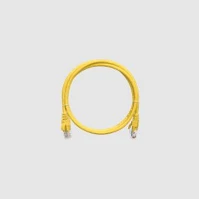 Nikomax NMC-PC4UD55B-010-C-YL Patch kábel utp, cat5e, lszh, 1m, sárga kép