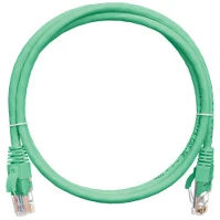 Nikomax NMC-PC4UD55B-020-C-GN Patch kábel utp, cat5e, lszh,   2m, zöld kép