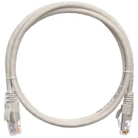 Nikomax NMC-PC4UD55B-030-GY Patch kábel utp, cat5e, pvc,   3m, szürke kép