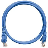 Nikomax NMC-PC4UE55B-005-BL Patch kábel utp, cat6, pvc,   0,5m, kék kép