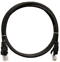 Nikomax NMC-PC4UE55B-005-C-BK Patch kábel utp, cat6, lszh, 0,5m, fekete kép