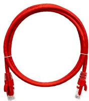 Nikomax NMC-PC4UE55B-005-RD Cat6 u-utp patch cable 0,5m red kép