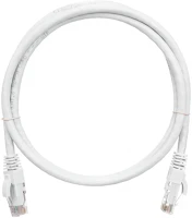 Nikomax NMC-PC4UE55B-010-WT Cat6 u-utp patch cable 1m white kép