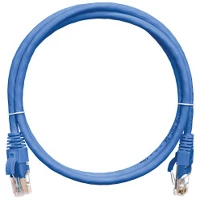 Nikomax NMC-PC4UE55B-200-C-BL Patch kábel utp, cat6, lszh,  20m, kék kép