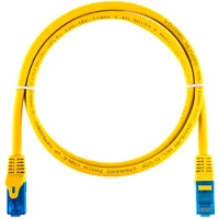 Nikomax NMC-PC4UE55B-ES-002-C-YL Patch kábel utp, cat6, lszh, essential series,  0,2m, sárga kép