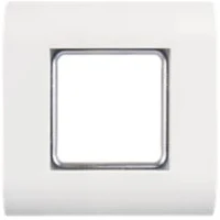 Nikomax NMC-PL1PM-WT Mosaic keret 45x45mm, 1 portos, 80x80x8 mm kép