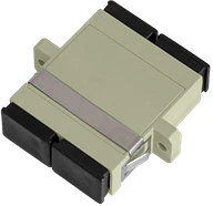 Nikomax NMF-OA2MM-FN-SCU-SCU-BG-50 Optikai toldó sc, mm, duplex, fali dobozhoz, bézs kép