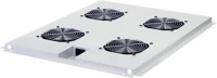 Nikomax NMR-FAN2-600-GY Hűtő ventilátor modul, 600mm magas álló rack szekrényhez, szürke kép