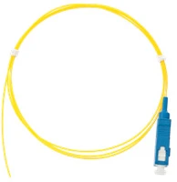 Nikomax SC, SM 9/125, LSZH Optikai pigtail sc, sm 9/125, lszh köpeny,   1m, sárga 2 db kép