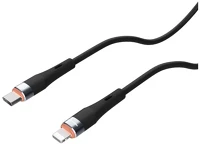 Nillkin 27W, 1,2M Flowspeed usb-c / lightning  szilikon kábel, 27w, 1,2m, kék kép
