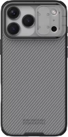 Nillkin 57983127565 Camshield pro apple iphone 17 pro max műanyag hátlap tok, átlátszó-fekete kép