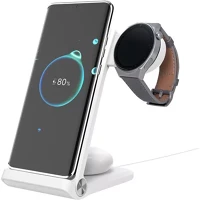 Nillkin 69978 powertrio 3in1 tripla vezeték nélküli töltő garmin watch okosórákhoz kép