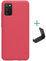 Nillkin GP-103629 SUPER FROSTED műanyag telefonvédő gumírozott, érdes felület + asztali kép