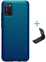 Nillkin GP-103640 SUPER FROSTED műanyag telefonvédő gumírozott, érdes felület + asztali kép