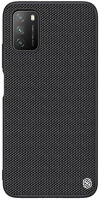 Nillkin GP-104066 Xiaomi poco m3  textured szilikon telefonvédő érdes felület, 3d, fekete kép
