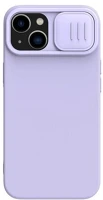 Nillkin gp-129443 NILLKIN CAMSHIELD SILKY MAGNETIC szilikon telefonvédő (mágneses, plüss belső, kamera védelem, környezetbarát) LILA - Apple iPhone 14 Plus