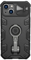 Nillkin gp-129988 NILLKIN CAMSHIELD ARMOR PRO MAGNETIC defender műanyag telefonvédő (közepesen ütésálló, Magsafe rögzítésű) FEKETE Apple iPhone 14 Plus