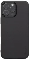 Nillkin GP-160514 Iphone 16 pro 5g  super frosted pro műanyag telefonvédő ütésállóság, érdes felület, fekete kép