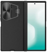 Nillkin GP-174930 camshield prop szilikon telefonvédő ütésállóság, csíkos, fekete kép