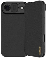 Nillkin GP-176570 Iphone air  qin pro tok álló, bőr hatású flip, kameravédő, fekete kép
