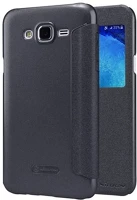 Nillkin GP-57414 Samsung j5 (2015)  sparkle műanyag telefonvédő flip, ablakos, fekete kép