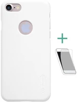 Nillkin GP-66662 super frosted műanyag telefonvédő gumírozott, logó kivágás + kép