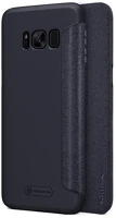 Nillkin GP-69276 Samsung s8 plus  sparkle műanyag telefonvédő flip, oldalra nyíló, fekete kép